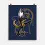 Musical Cartographer-None-Matte-Poster-JanGrackleArt