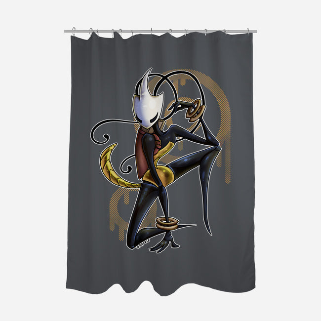 Musical Cartographer-None-Polyester-Shower Curtain-JanGrackleArt