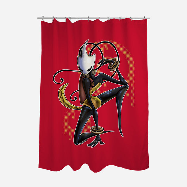 Musical Cartographer-None-Polyester-Shower Curtain-JanGrackleArt