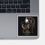 Musical Cartographer-None-Glossy-Sticker-JanGrackleArt