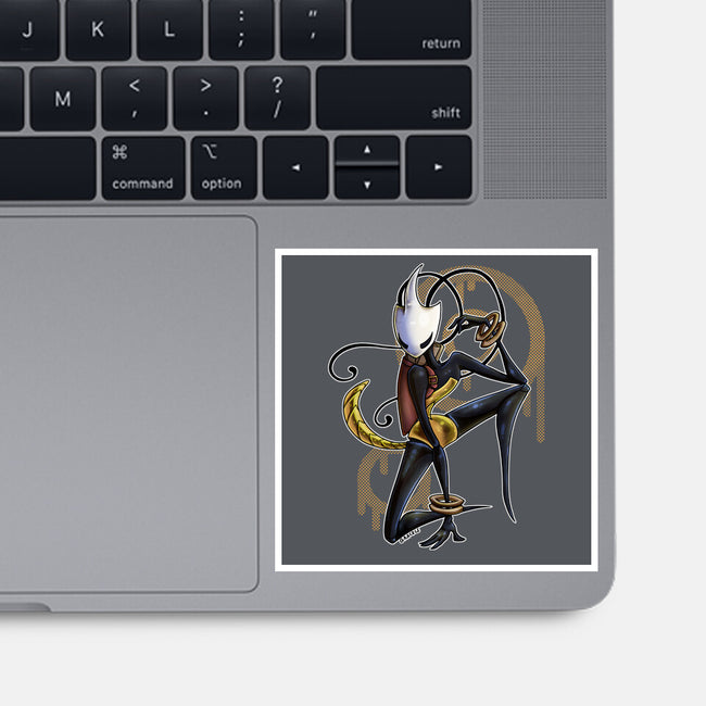 Musical Cartographer-None-Glossy-Sticker-JanGrackleArt