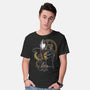 Musical Cartographer-Mens-Basic-Tee-JanGrackleArt