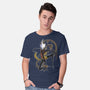 Musical Cartographer-Mens-Basic-Tee-JanGrackleArt