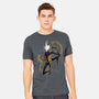 Musical Cartographer-Mens-Heavyweight-Tee-JanGrackleArt