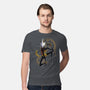 Musical Cartographer-Mens-Premium-Tee-JanGrackleArt