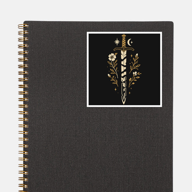 The Broken Sword-None-Glossy-Sticker-ricolaa