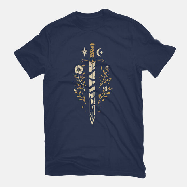 The Broken Sword-Womens-Fitted-Tee-ricolaa