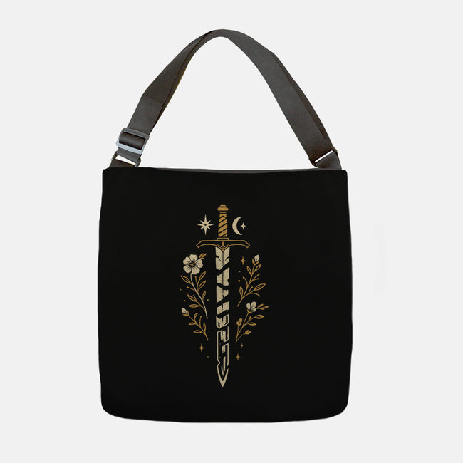 The Broken Sword-None-Adjustable Tote-Bag-ricolaa
