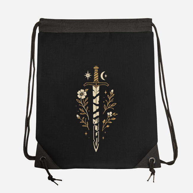 The Broken Sword-None-Drawstring-Bag-ricolaa