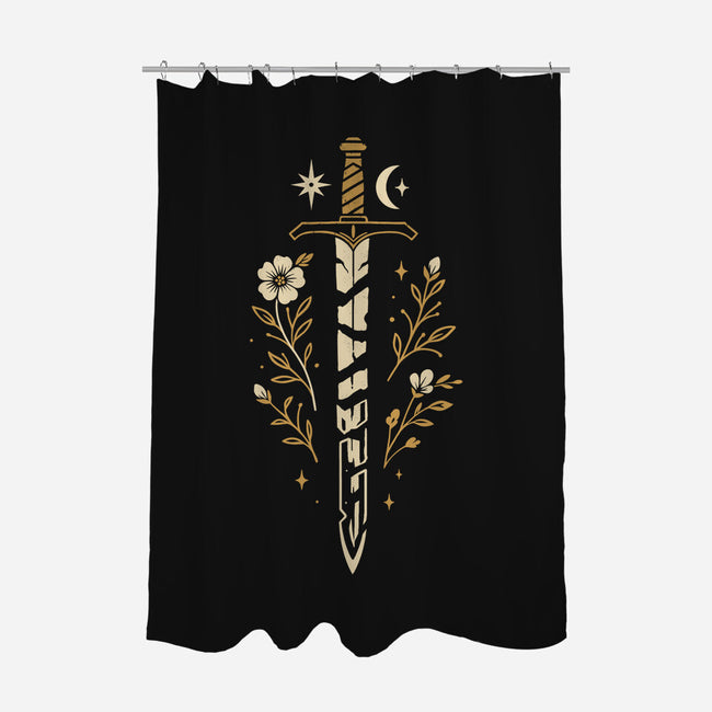 The Broken Sword-None-Polyester-Shower Curtain-ricolaa
