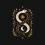 Gold Ouroboros-Unisex-Zip-Up-Sweatshirt-ricolaa