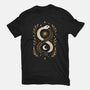 Gold Ouroboros-Womens-Basic-Tee-ricolaa