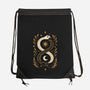 Gold Ouroboros-None-Drawstring-Bag-ricolaa