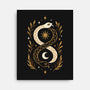 Gold Ouroboros-None-Stretched-Canvas-ricolaa