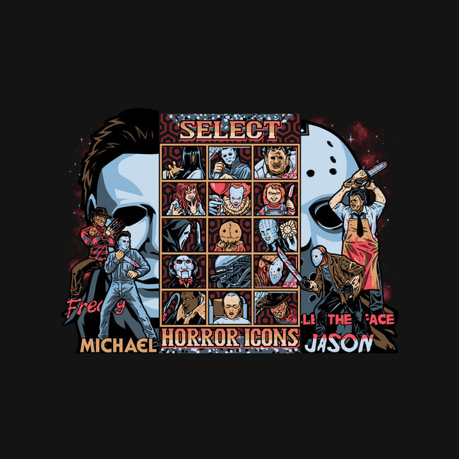 Clash Of Horror Icons-Youth-Crew Neck-Sweatshirt-PrimePremne