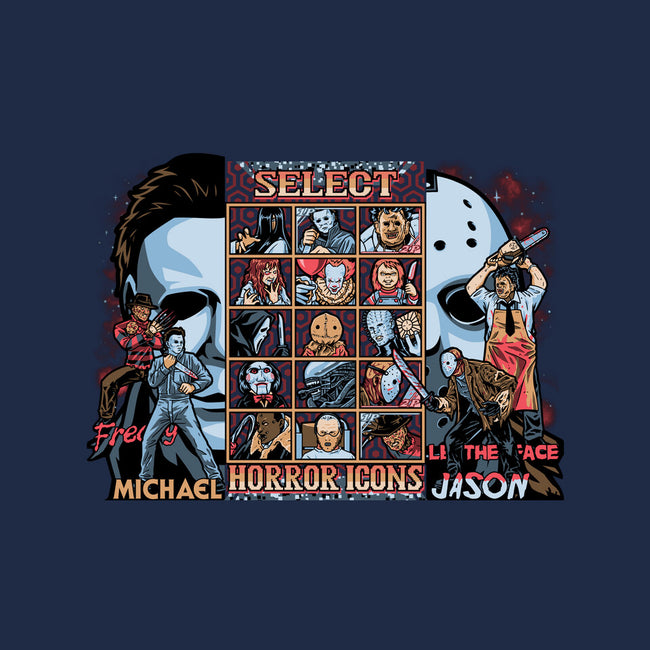 Clash Of Horror Icons-Womens-Basic-Tee-PrimePremne