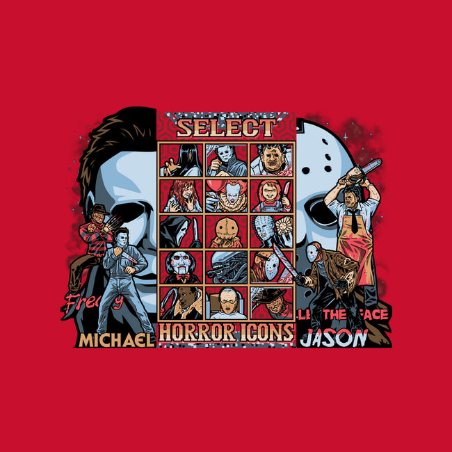 Clash Of Horror Icons-None-Stretched-Canvas-PrimePremne