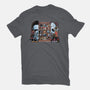 Clash Of Horror Icons-Womens-Basic-Tee-PrimePremne