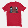 Clash Of Horror Icons-Mens-Basic-Tee-PrimePremne