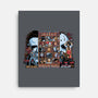 Clash Of Horror Icons-None-Stretched-Canvas-PrimePremne