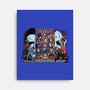 Clash Of Horror Icons-None-Stretched-Canvas-PrimePremne