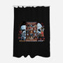 Clash Of Horror Icons-None-Polyester-Shower Curtain-PrimePremne