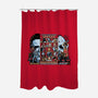 Clash Of Horror Icons-None-Polyester-Shower Curtain-PrimePremne