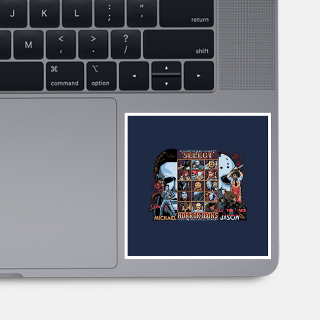 Clash Of Horror Icons-None-Glossy-Sticker-PrimePremne