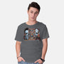 Clash Of Horror Icons-Mens-Basic-Tee-PrimePremne