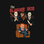 The Slasher Mob-Womens-Basic-Tee-Marinho