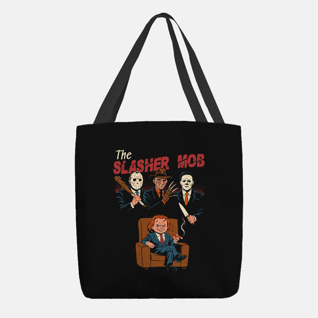 The Slasher Mob-None-Basic Tote-Bag-Marinho