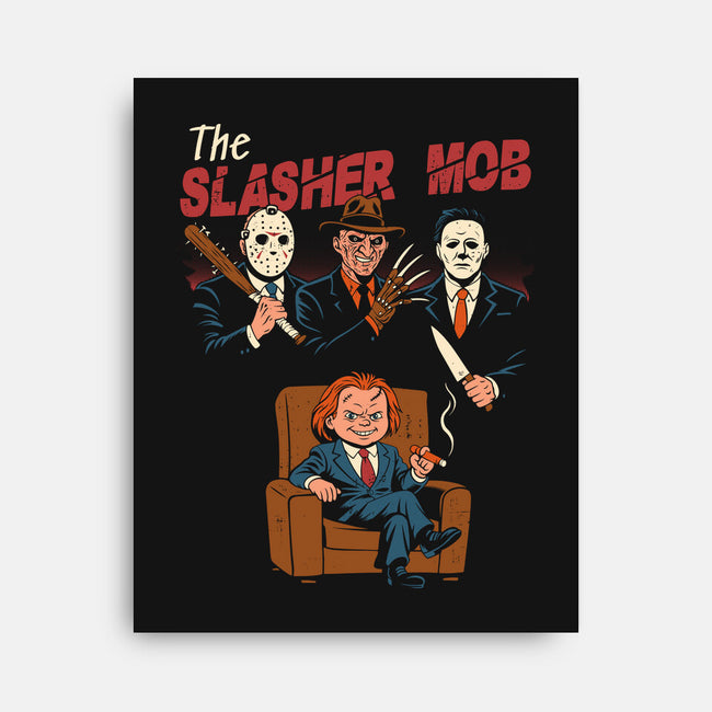 The Slasher Mob-None-Stretched-Canvas-Marinho