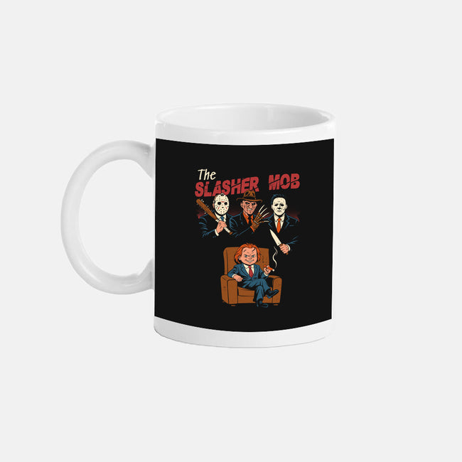 The Slasher Mob-None-Mug-Drinkware-Marinho