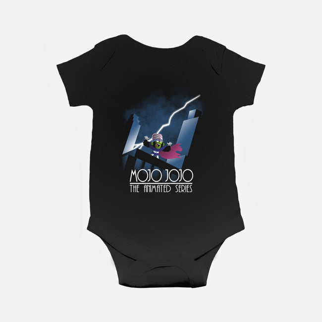 Mojo The Animated Series-Baby-Basic-Onesie-jasesa