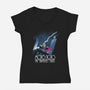 Mojo The Animated Series-Womens-V-Neck-Tee-jasesa
