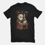 Ctrl Alt Stab-Womens-Fitted-Tee-eduely