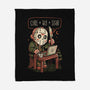 Ctrl Alt Stab-None-Fleece-Blanket-eduely