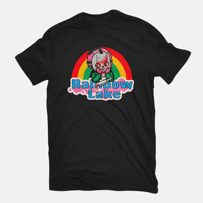 Rainbow Lake-Womens-Fitted-Tee-Samuel