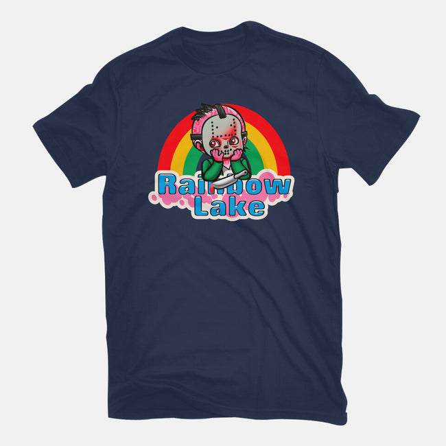 Rainbow Lake-Womens-Fitted-Tee-Samuel