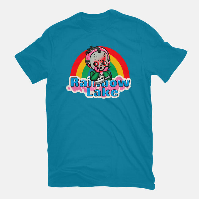 Rainbow Lake-Womens-Fitted-Tee-Samuel