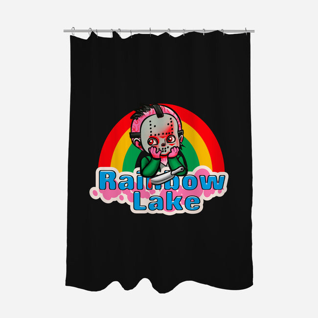 Rainbow Lake-None-Polyester-Shower Curtain-Samuel