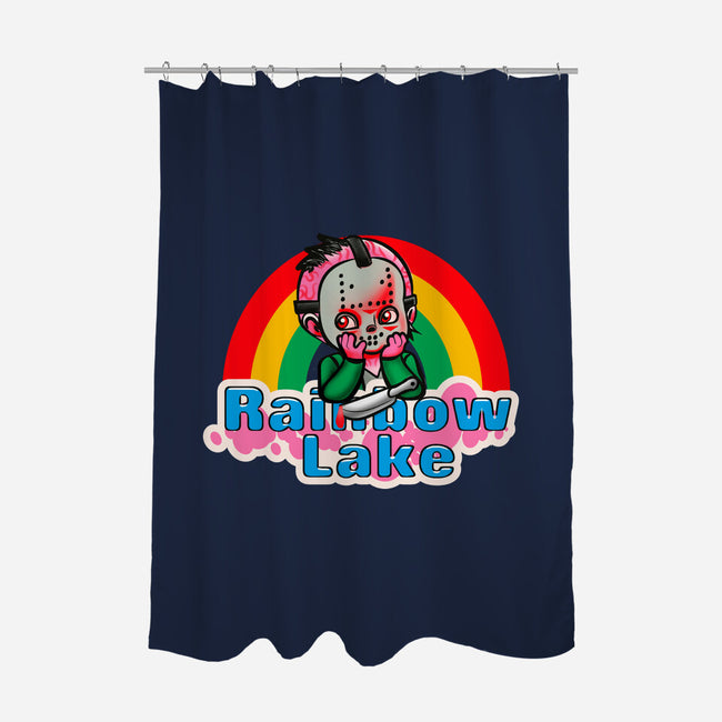 Rainbow Lake-None-Polyester-Shower Curtain-Samuel
