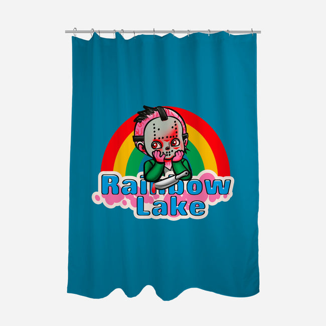 Rainbow Lake-None-Polyester-Shower Curtain-Samuel
