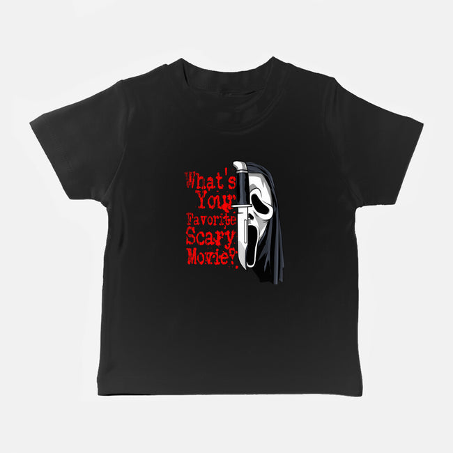 Scary Movie Slasher-Baby-Basic-Tee-goodidearyan