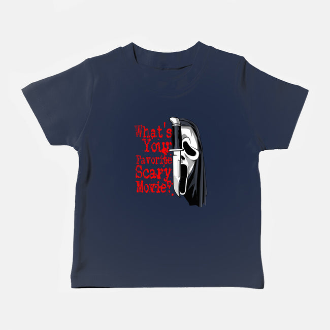 Scary Movie Slasher-Baby-Basic-Tee-goodidearyan