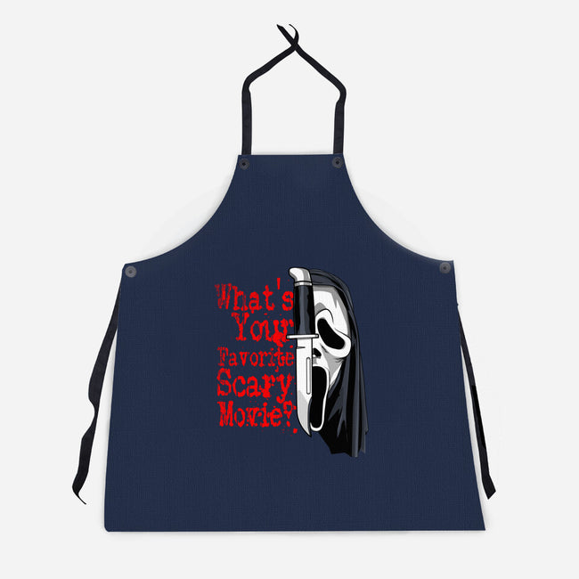 Scary Movie Slasher-Unisex-Kitchen-Apron-goodidearyan