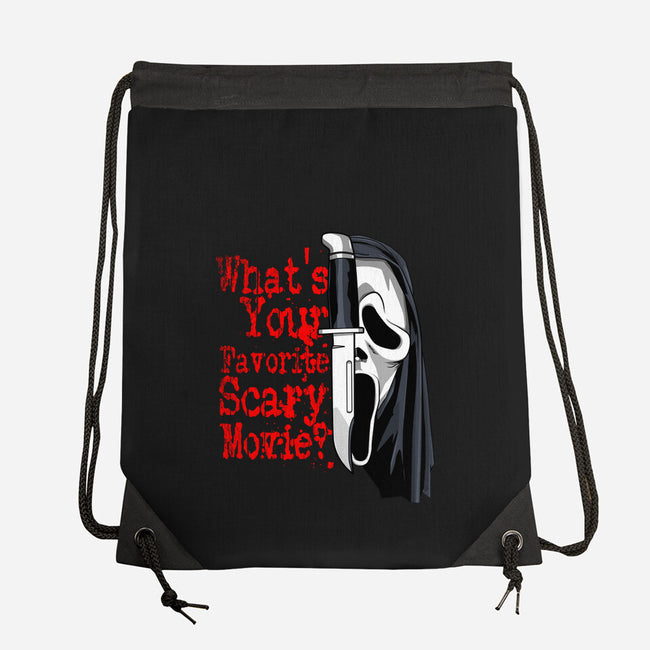 Scary Movie Slasher-None-Drawstring-Bag-goodidearyan