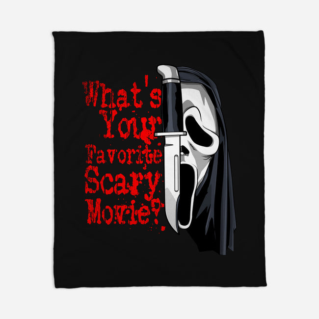 Scary Movie Slasher-None-Fleece-Blanket-goodidearyan
