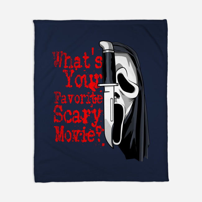 Scary Movie Slasher-None-Fleece-Blanket-goodidearyan