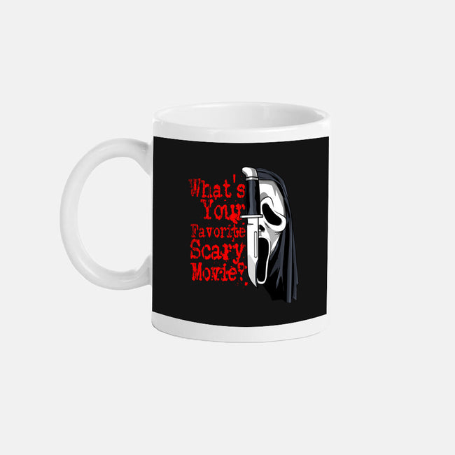 Scary Movie Slasher-None-Mug-Drinkware-goodidearyan